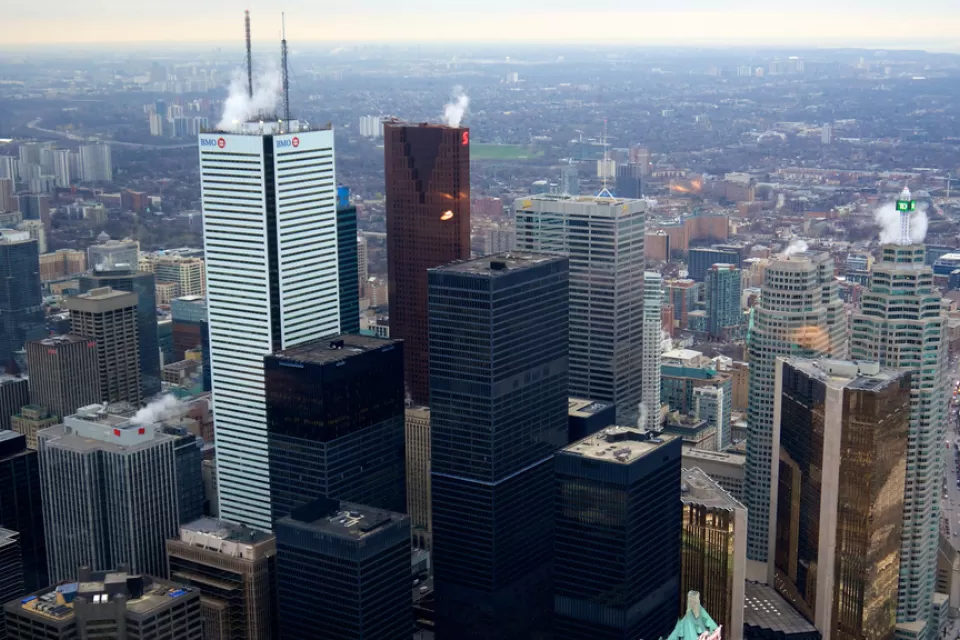 Toronto from the CN Tower